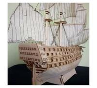 PTPTPTPT Model For 52cm DIY Wooden Assembly Royal Navy HMS Victory Sailing Ship Model Ornament