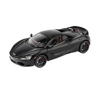 PTPTPTPT Model For McLaren 720s Super Sportcar Alloy Diecast Simulation Model Car With Sound And Light Pull Back Toys 1/24 (Black-boxed)