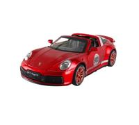 PTPTPTPT Model For Porsche 911 Alloy Car Model Diecasts Metal Toy Car Sound And Light Toy Collectibles Gift 1:32 (Red With box)