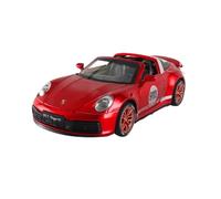 PTPTPTPT Model For Porsche 911 Alloy Car Model Diecasts Metal Toy Car Sound And Light Toy Collectibles Gift 1:32 (Red No box)