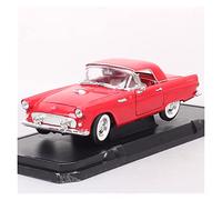PTPTPTPT Modelo 1:18 For 1955 Ford Thunderbird Convertible Alloy Die-casting Simulation Car Model Static Decoration Collection Gift (B)