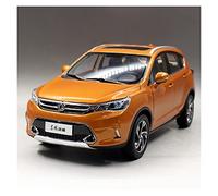 PTPTPTPT Modelo 1:18 For Dongfeng Fengshen AX5 SUV Off-road Vehicle Alloy Die-casting Simulation Car Model Collection Display (A)