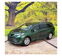 PTPTPTPT Modelo For 1:18 GAC Toyota Sienna MPG TOYOTA SIENNA SUV Alloy Die-casting Doors All Can Be Opened Simulation Car Model (B)