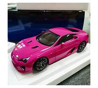 PTPTPTPT Modelo For 1/18 Lexus LFA ABS Alloy Die-casting Door Can Be Opened Simulation Scale Limited Car Model Collection Display Gift (D)