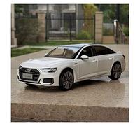 PTPTPTPT Modelo For 1:18 New Audi A6L AUDI A6L Alloy Die-casting Ratio Simulation Car Model Collection Display Gift (B)