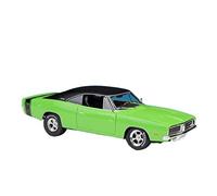 PTPTPTPT Modelo For 1:18 VINTAGE 1969 DODGE CHARGER R/T Alloy Die-Cast Muscle Car Model Collectible Ornament Gift