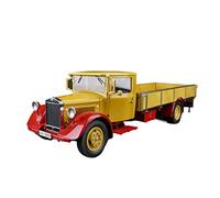 PTPTPTPT Modelo For Lkw Truck Transporter LO2750 Tarpaulin Version 1933-1936 1 18 Alloy Simulation Car Model Collection Souvenir (Yellow)