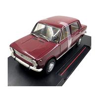 PTPTPTPT Modelo For Soviet Union Murat 124 1971 1 18 Alloy Car Model Red Show The Collection Of Simulated Metal Toys Regalos navideños
