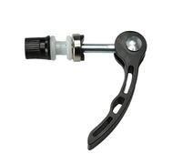 Ptrecniok Bicycle Seat Quick Release， Bicycle Quick Release Seatpost Clamp Screw M6/M8 X 45-65mm Multicolor(M6x45mm Black)