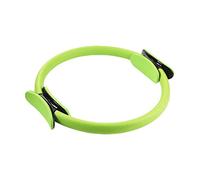 Ptrecniok Yoga ring， Dual Grip Training Yoga Pilates Ring For Muscle Exercise Kit Magic Circle(Green)
