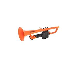 pTrumpet 700632 Trompete mit Tasche und Mundstück orange