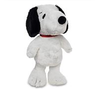 Peanuts SNOOPY Classic Collectible Dog Plush Toy - With Hook for Hanging - Height 20 cm - White
