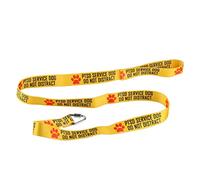 PTSD Alert & Service Dog Gift - Training Leash & Walking Set (PTSD SERVICE DOG-YE)