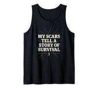 PTSD Awareness Mental Health Support Trauma Survivor Gift Tank Top