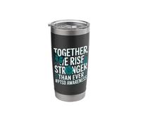 PTSD Awareness Post Traumatic Stress Disorder Awareness Stainless Steel Insulated Tumbler
