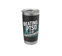 PTSD Awareness Post Traumatic Stress Disorder Awareness Stainless Steel Insulated Tumbler