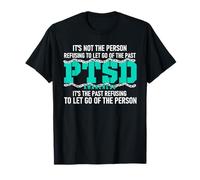 Ptsd Awareness Ptsd Awareness Teal Ribbon T-Shirt