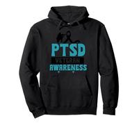PTSD Awareness Supportive Community Mental Health Initiative Pullover Hoodie