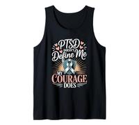 PTSD Doesn't Define Me My Courage Does PTSD Awareness Tank Top