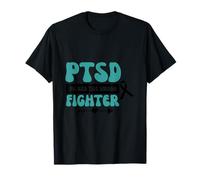 PTSD Fighter Supportive Apparel Mental Health Awareness T-Shirt