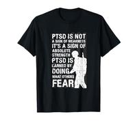 PTSD Quote Depression Suicide Prevention US Army Veterans T-Shirt