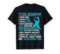PTSD Warrior Shirt For Women Men T-Shirt