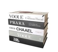 PTShadow 5 Pcs Decorative book Aesthetic Chic Faux Book Set for Room Décor,Modern Home Decor Coffee Table Decor