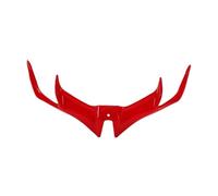 PTWOIXMBG Compatible With WINGLET YAMAHA R15 FRONT FAIRING WINGLET WINDLET WING LET ABS MATERIAL STABILIZER HIGH SPEED CORNERING(Red)