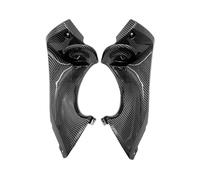 PTWOIXMBG Compatible With YAMAHA YZF-R6 1998-2002 Motorcycle Dash Cover Fairing Upper Front Nose Cowl Air Intake Duct Side Cover Panel(Carbon Look-1 Set)