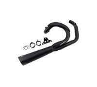 PTWOIXMBG Motorcycle 2-in-1 Slip-On Full System - Black Compatible With Harley Night Rod, V-Rod, Muscle, Luther 2003-2021(For Night Rod 03-21)