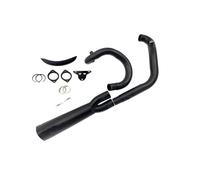 PTWOIXMBG Motorcycle 2-in-1 Slip-On Full System - Black Compatible With Harley Night Rod, V-Rod, Muscle, Luther 2003-2021(For Muscle 10-21)