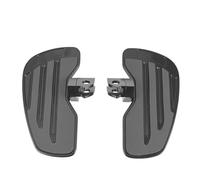 PTWOIXMBG Motorcycle Front Foot Rest Rider Footboard Driver Floorboard Wide Footrest Compatible With Kawasaki Eliminator 500 SE ABS(Army green)