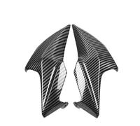 PTWOIXMBG Motorcycle Front Upper Nose Headlight Fairing Cowls Cover Set ABS Painted Compatible With Kawasaki Z 900 2020-2023(Carbon Look-1 Set)