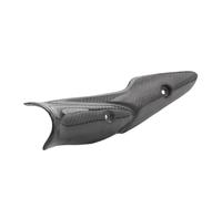 PTWOIXMBG Motorcycle System Middle Link Pipe Carbon Fiber Heat Shield Cover Guard Shell Compatible With Kawasaki Z900 2017-2019