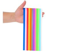 Ptwola 12 Pcs Silicone Rubber Bands 12 Inch Elastic Bands Colorful Rubber Wrapping Band Large Planner Elastic Band for Notebook Books Cooking Wrapping Boxes Wraps Office Supplies Christmas