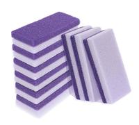 Ptwola 9 Pcs Foot Pumice Stone Scrubber Professional Pedicure Ped File Scrubber Exfoliating Rock Pumice Stone for Smooth Feet and Heels Callus Removal and Dead Skins