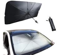 Ptyism Car Windscreen Shade（140x79cm丨55.11x 31.1 in）Windshield Sun Shade,Automotive Windshield Shades 丨Car Windshield Sun Shade With Foldable Design, for Most Cars, SUVs, Trucks.