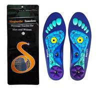 Ptyism Magnetic Shoe Insoles（Blue&Green丨44-47） Original Magnetic In, Relax Magnetic Insoles丨Acupressure Insoles for Weight Loss,Standing All Day.