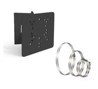 PTZ Camera Pole Mount, Universally for eufy SoloCam S340/SoloCam E30, AOSU SolarCam D1 SE/Max, SEHMUA 2K/ Reolink Argus PT Camera, ANSQUE GU01/SA01, Tapo Outdoor Pan/Tilt and More (Black)