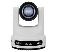 PTZOptics Move 4K 20x Auto-Tracking PTZ Camera with Built-in Tally Light, 3D Noise Reduction, and Advanced White Balance Modes (White)