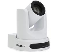 PTZOptics PTZ Camera Move SE 30X (White) 1080p 60fps 30X Optical Zoom | FHD PTZ camera with auto-tracking, SDI and HDMI for live streaming, video production and classrooms