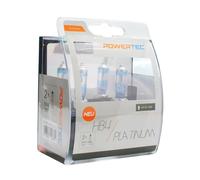 PTZPTHB4-DUO 2pcs HB4 Powertec Platinum +130% 12V Snow Blue Headlight Front Fog