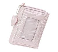 PU 5 Rings Binder Notebook with Refill Paper Hole Journal Planner Leather Rings with Card Pocket PU Leather Notebook