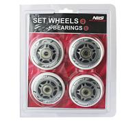 PU 72x24 82A WHITE (4 pcs.) + ABEC-7 (8 pcs.) NILS EXTREME SET