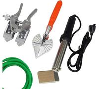 PU Belt Welding Machine 150W - Industrial Transmission Belt Splicer & Bonding Machine with Scissor & Soldering Iron for Polyurethane Belts