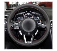 PU Car Steering Wheel Cover Hand-stitched Steering Wheel Cover Black Car For Mazda For CX-3 For CX-5 2017 2018