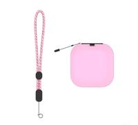 PU Carrying Case Designed for Takara Punyrunzu Game Device with Optimized Internal Space Zippered and Carabiner for Mobility (Blue (Pink (K26))