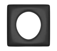 PU Commode Seat Cushion Soft Pad for Bedside Commodes Toilet Chair Comfortable Thick Sponge Padded for Patients Handicapped- Seat Ring