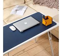 PU Cork Leather Desk Pad Large Double Sided Laptop Desk Mat,Smooth Surface Soft Mouse Pad,Waterproof Dustproof Desk Mat for Office/Home/Student