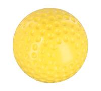 PU Dimpled Baseball Softball 9 Inch/12 Inch for Pitching Machine Batting Practice, Training Ball with Bright Colors for Improved Trajectory Tracking in(12 inch Yellow)